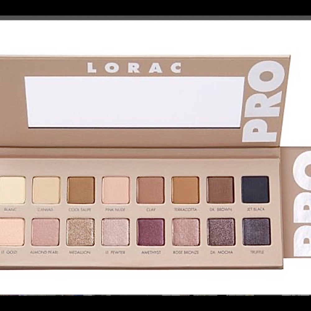 Lorac pro palette 3 eye shadow kit
